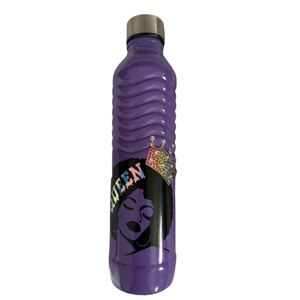 Bubble Glass Bottle